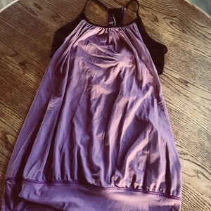 Lulu lemon yoga tank with build in bra.